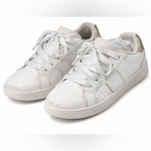 Geox Kids Sneakers Size EU 30 / US 12C White Gold Unisex Shoes